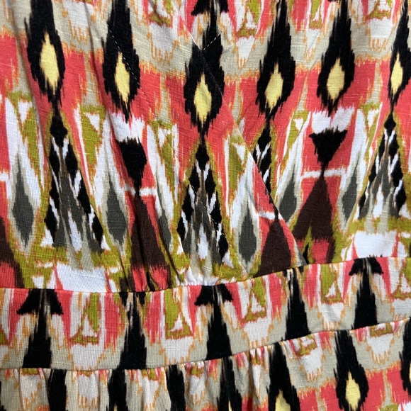 J. Jill Printed Empire-waist Maxi Wrap Dress. Size Small - Picture 5 of 5